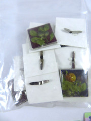 Scrapbooking Items Puffy Stickers Fruit Brads Beaded Flowers 3D Mixed Lot New