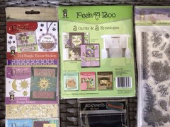 HOT OFF THE PRESS LOT-Stamps-Dazzles-Pockets-Brads-Folder~NEW