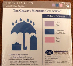 CREATIVE MEMORIES – Baby & Baby Shower Paper Die Cut Shapes – Bundle of 4 packs