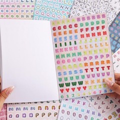 2000+ Pcs Alphabet Sticker for Journaling,Fun & Multicolor Letter sticker