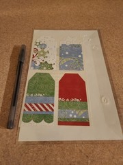 Creative Memories~Candy Cane~Sticker Tags
