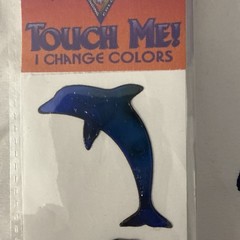 Rare Vintage 80s Mystik Oilies Touch Sticker 1980s Sea Theme 2 In 1 NIP
