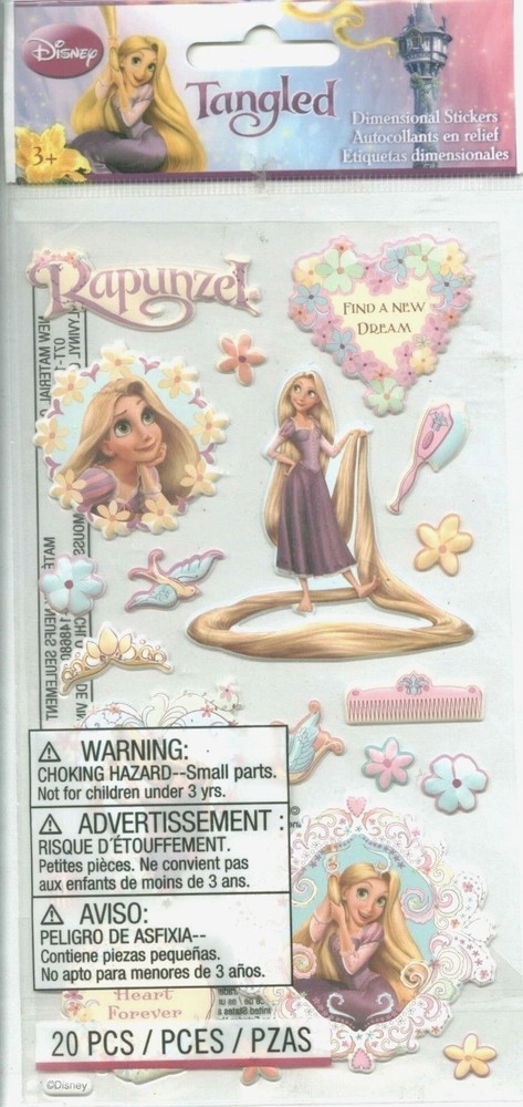DISNEY Rapunzel Tangled Princess Dream Hair Prince Stickers Scrapbook Craft PICK
