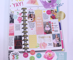 The Happy Planner Memory Keeping Sticker Sheets FLORAL MEMORIES 578 Pieces