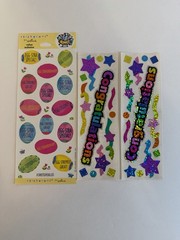 Lot of 38 Vintage Stickers & Sticker Sheets New Out Of Package