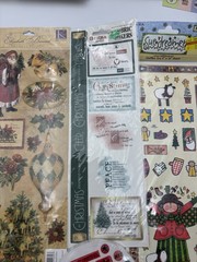 New Lot Of 6 Christmas Stickers Daisy D’s Sue Dreamer DCWV K Designs And More
