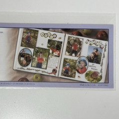 Creative Memories Apples & Acorns Great Lengths Sticker Strip Thanksgiving Fall