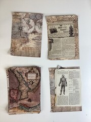 Huge Lot Junk Journal Paper Books Retro Asian Books Card Stock Stickers