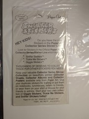 1983 Vintage Paper Art Scratch Sniff Sniffer Stickers Car Go For It Rare
