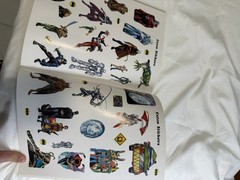 DC Comics Batman Diary Stickers Multicolor Superheroes Multiple Sheets