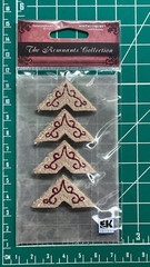 Lot of 2 Packs The Remnants Collection Felt Photo Corners by Rebecca Bower