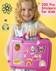 200Pcs Water Bottle Stickers for Kids Cute Stickers for Water Bottles