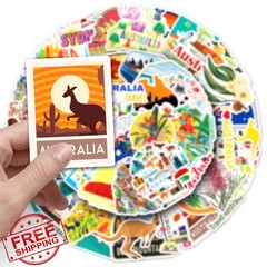 kaensc Australia Travel Stickers 50PCS