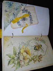 Cute Bee Junk Journal Scrapbook Usa Seller