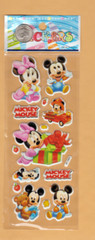 Mickey & Minnie Mouse, Minnie Opening Gift, Mickey Holding Teddy Bear, Free Ship