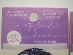5 x 2 Sticker Sheets PUNCH STUDIO Victorian Christmas Winter Play 40 Pcs 1.5″ D
