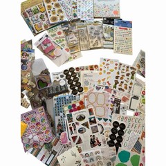 Huge Sticker Lot Scrapbook Planner Kawaii Vintage Ephemera Craft Bundle Destash