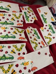 Mrs. Grossman’s Stickers Insects Grasshopper Bugs Big Lot Lady Bugs Caterpillar