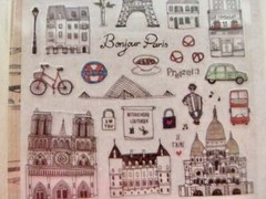 MIDNIGHT PARIS – Adorable scrapbooking sticker