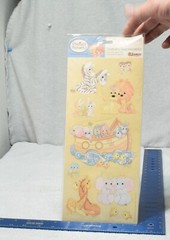 Lot (3) Stickers ANGEL, Babies, Animals Precious Moments