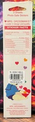 Vintage Mrs. Grossman’s Colorful Music Note Stickers ~ 3 Sheets