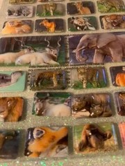 RECOLLECTIONS STICKERS 3D ANIMAL ZOO FARM JUNGLE ANIMALS POP-IP STICKERS 28PCS
