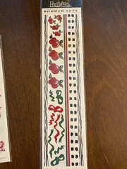 Printworks Border Stickers & 2 Pkgs Stickers Red Rose Pattern NEW Sealed