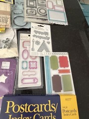 Huge Mixed Scrapbooking Craft Supply Lot K&Co Embellishments Shrink Film NOS