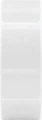 Hybsk Clear Seal Sticker Labels 1X2 Inch Rectangle Square Crystal Clear Retail P