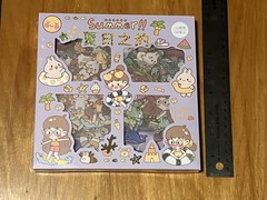 Kawaii Girl SUMMER!! Variety Sticker Pack Colorful Cute Waterproof Fun Activity