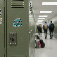 Friendly Sea Creature ✦ B-Side Label Sticker