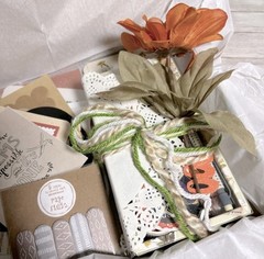 Fall Junk Journal & Planner Decor Kit Autumn Halloween Scrapbook Lot Ephemera