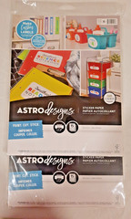 ASTRO DESIGNS STICKER PAPER 8.5X 11 SHEET 2 PACKS FOR A 30 COUNT TOTAL BRAND NEW