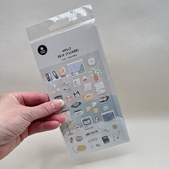 Suatelier Retro Office Stickers Collage Junk Journal Scrapbooking Planners