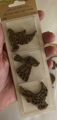 7 Packs Crafters Square Laser Cut Kraft Icons Assorted 6pcs Each Packet New