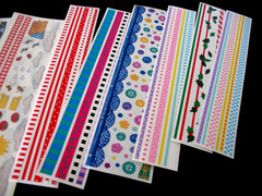 Red/Pink &Brown/Black Gr Lengths, Season to Season, Formal, Creative Memories.