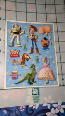 Vintage Hallmark Stickers Disneys Toy Story 1 Sheet READ