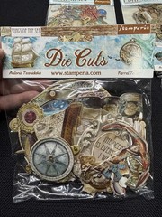 Stamperia Ephemera Die/Paper Cut Outs Lot Of 4 Different Packages