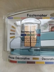 Fastenater blue Decorative Bar Stapler 48 staple bars included EKFST01 Eksuccess