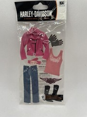 EK SUCCESS Jolees Boutique Harley Davidson Pink Clothing Stickers