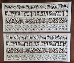 Rare OMFL Laser Cut ‘TIS THE SEASON Borders & Coordinating Elements Scrapbook