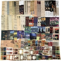 Creative Vintage Scrapbooking Supplies Pack: 200PCS for All Your Crafting Needs