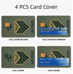 x4 USMC SERGEANT UNITED STATES MARINE CORP CREDIT DEBIT CARD SKIN STICKERS #316