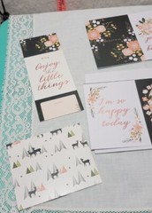 Papercraft Lot #1 – Build Your Stash – Peachy Evergreen Recollections – 30 Pcs.