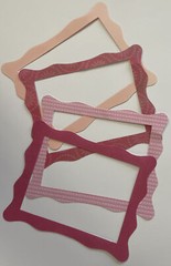 JELLY FRAME Die-Cuts(6pc)Approx.4-1/2″x 3-1/2″Card Making•Pictures•Memory•Scraps