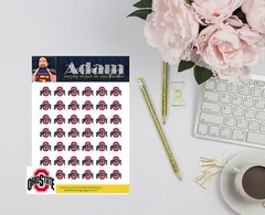 Ohio State College Planner or Reminder Stickers