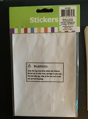 Oriental Trading Country Stamp Sticker Sheets- 12 pack- New in package
