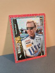 Vintage Stickers NASCAR Rusty Wallace Thunderbird Sticker Upper Deck VTG 1990s
