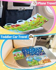 Reusable Sticker Book for Toddlers & Stickers for Kids, Toddler Travel Toys, …