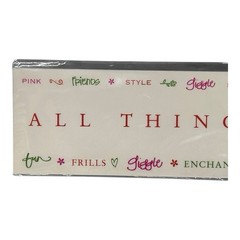 Deja Views All Things Girly Wonderful Words Rub-Ons Scrapbook Crafts NEW